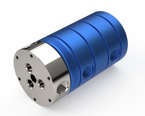 Raccord tournant pour air - M4-3X A series - ROTOTECH MAKİNA SAN. VE DIŞ TİC. LTD. ŞTİ. - 3 passages / hydraulique / pneumatique