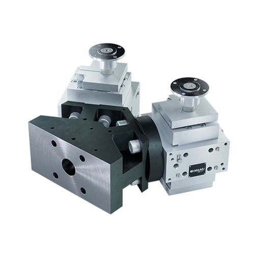 Pompe d'extrusion de polymères - extrex⁶ Y-Adaptor - Maag Germany GmbH - à engrenage / double sortie