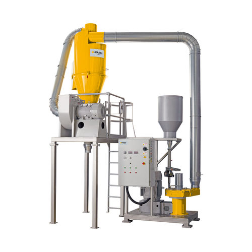 Pulvériseur pour matières plastiques - REX basic - Maag Germany GmbH - à disques / vertical / de grande puissance