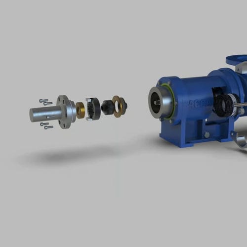 Pompe à engrenage - Moyno® 2000 - ACCA Pumps - pour eaux chargées / stationnaire / industrielle