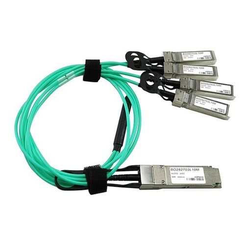 Câble optique QSFP - BlueOptics QSFP28 100GBASE-SR4 3 - CBO GmbH - rond / breakout / flexible