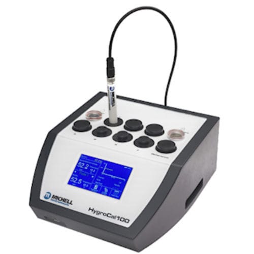 Système de validation de sondes d'humidité - Michell HygroCal100 - Process Sensing Technologies - portable / automatisé