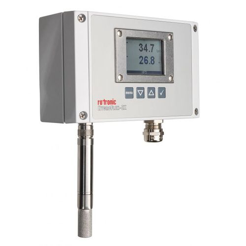 Transmetteur de température et d'humidité relative - Rotronic HYGROFLEX5-EX - HF5-EX - Process Sensing Technologies - mural / analogique / antidéflagrant