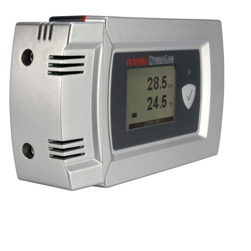 Enregistreur de données de température et d'humidité - Rotronic HYGROLOG HL-20D - Process Sensing Technologies - USB / avec interface PC / avec écran