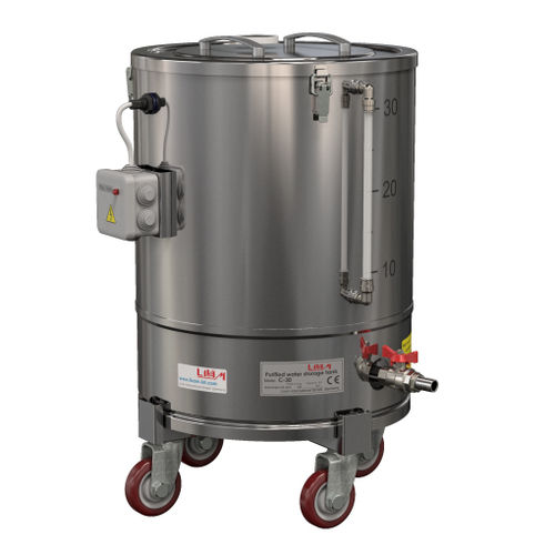 Récipient de stockage - С-30 - Livam GmbH - d'eau micro-filtrée / en inox