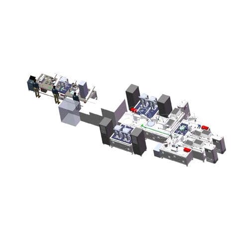 Ligne d'assemblage entièrement automatique - RoboTechnik Intelligent Technology Co., Ltd. - modulaire / de contrôle / de test