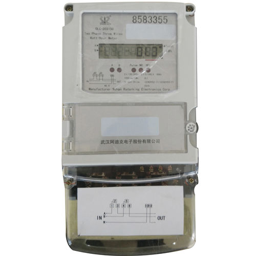 Compteur d'énergie électrique monophasé - DLC-DSS150 - Wuhan Radarking Electronics Corp - pour montage sur panneau / RS-485 / numérique
