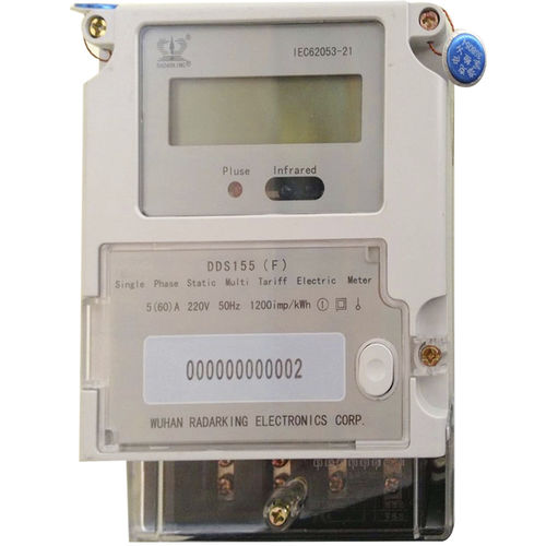 Compteur d'énergie électrique monophasé - DDS155F - Wuhan Radarking Electronics Corp - pour montage sur panneau / RS-485 / numérique