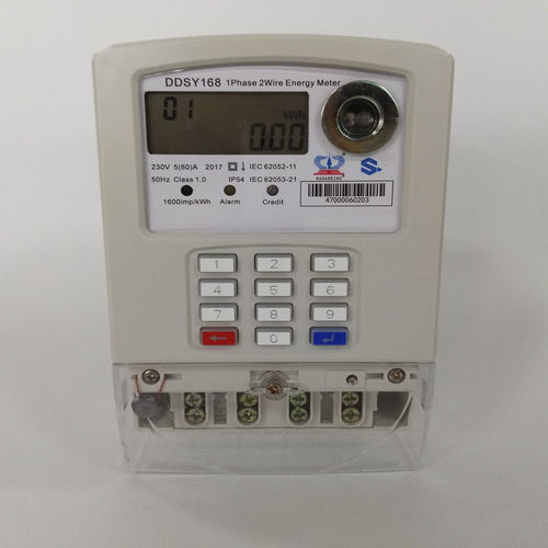 Compteur d'énergie électrique monophasé - DDSY150 - Wuhan Radarking Electronics Corp - pour montage sur panneau / 50 Hz / 60 Hz