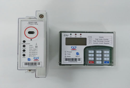 Compteur d'énergie électrique monophasé - Wuhan Radarking Electronics Corp - sur rail DIN / 50 Hz / 60 Hz
