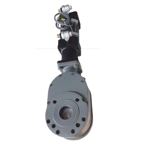 Vanne à guillotine - HZ644HC series  - Zhejiang Gute Pneumatic Machinery Co., Ltd - pneumatique / double / de petite taille