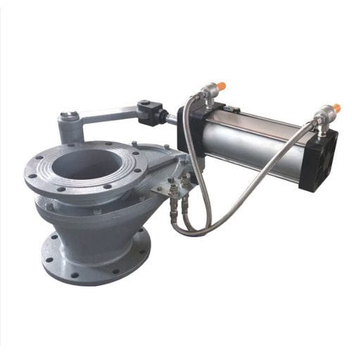 Vanne à disque - XZF series  - Zhejiang Gute Pneumatic Machinery Co., Ltd - pneumatique / pour l'industrie pétrolière / d'abrasif