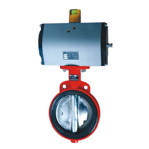 Vanne papillon - D671X - Zhejiang Gute Pneumatic Machinery Co., Ltd - pneumatique / de contrôle / de petite taille