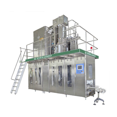 Remplisseuse automatique - LWG6CF - GUANGZHOU LEIWEST PAK CO.,LTD. - de boîte en forme de brique / jus de fruit / de boisson
