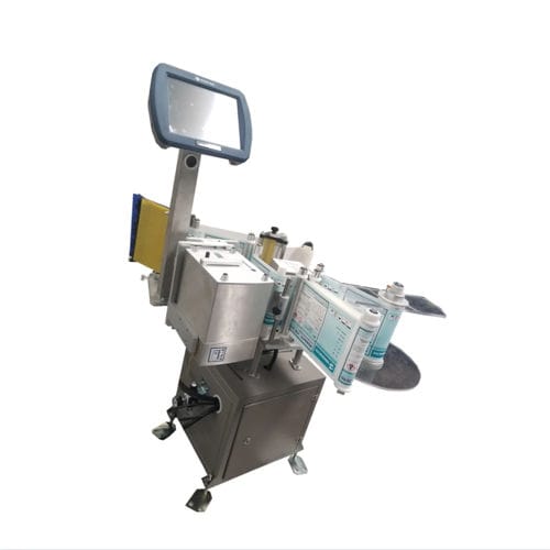 Étiqueteuse verticale - C4-2 - Changchun Rochiev Intelligent Equipment Manufacturing Co., Ltd. - automatique / pour fûts / de canettes