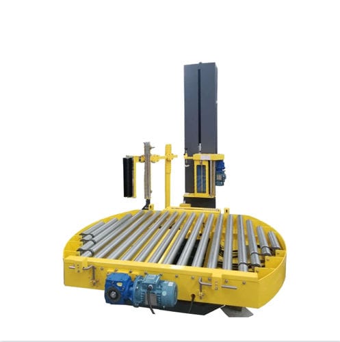 Banderoleuse à plateau tournant - Changchun Rochiev Intelligent Equipment Manufacturing Co., Ltd. - horizontale / automatique / de palettes