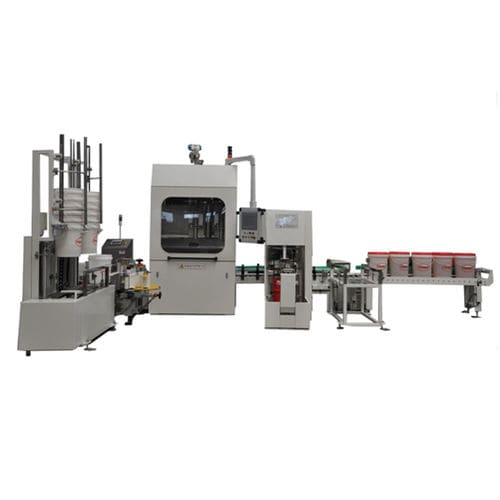 Ligne de remplissage automatique - A51 - Changchun Rochiev Intelligent Equipment Manufacturing Co., Ltd. - de canettes / de seaux / pour liquides