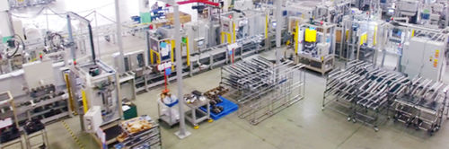 Ligne d'assemblage de test - Dalian Haosen Equipment Manufacturing Company - à palettes