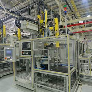 Ligne d'assemblage automatique - Dalian Haosen Equipment Manufacturing Company - de test / à palettes