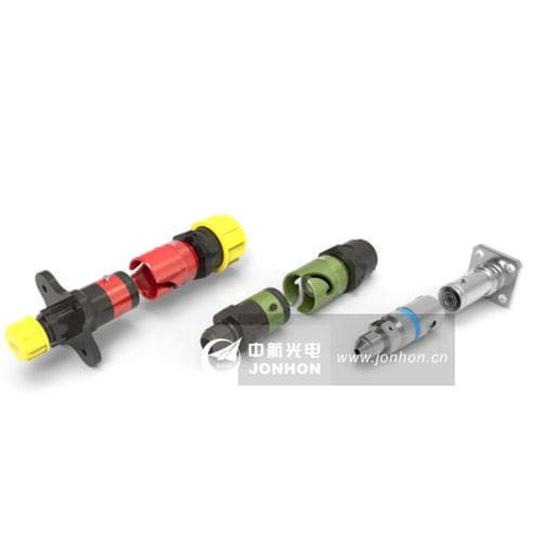 Connecteur de données - TSA series - AVIC JONHON OPTRONIC TECHNOLOGY CO., LTD. - audio/vidéo / push-pull / à baïonnette