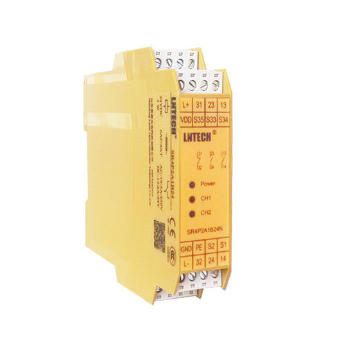 Relais de sécurité d'arrêt d'urgence - SR4P2A1B24C - Shandong laien optic-electronic technology co.,ltd. - pour barrière immatérielle / 1NF / 2NO
