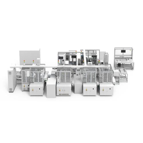 Ligne d'assemblage automatique - TZTEK Technology Co.,ltd - de marquage / d'inspection / de test