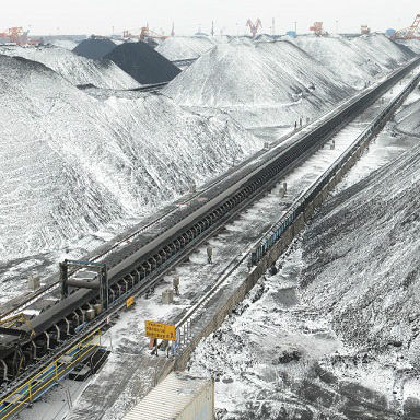 Bande de convoyeur en caoutchouc - ZHEJIANG DOUBLE ARROW RUBBER CO., LTD. - résistante au froid / à câbles d'acier