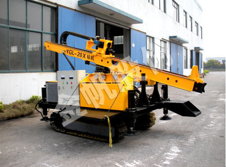 Foreuse sur chenilles - YGL-20X - WUXI JINFAN DRILLING EQUIPMENT CO.,LTD. - rotative / hydraulique / pour chantier de construction