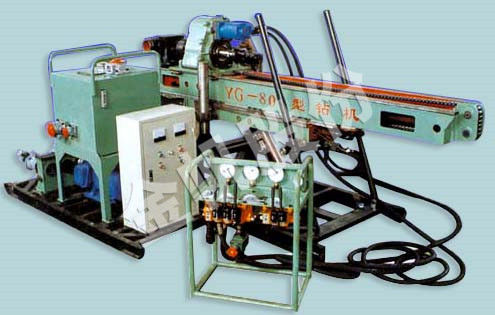 Foreuse horizontale - YG-80 - WUXI JINFAN DRILLING EQUIPMENT CO.,LTD. - fixe / rotative / hydraulique