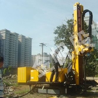 Foreuse sur chenilles - YGL-130 - WUXI JINFAN DRILLING EQUIPMENT CO.,LTD. - de carottage / géotechnique / pour forage profond