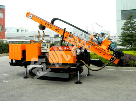 Foreuse pour ancrage de raccordement - YGL-100 - WUXI JINFAN DRILLING EQUIPMENT CO.,LTD. - géotechnique / pour forage profond / sur chenilles