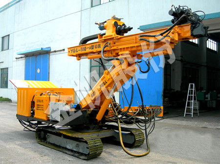 Foreuse pour ancrage de raccordement - YGL-100A - WUXI JINFAN DRILLING EQUIPMENT CO.,LTD. - multifonction / sur chenilles / rotative
