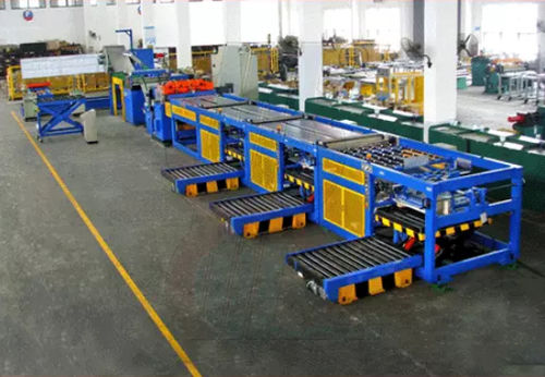 Ligne de découpe à l'emporte pièce - HL-1200BS6 - Hengli CNC TechnologyCo., Ltd - pour aluminium / de plaques / de bobine