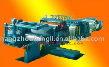 Ligne de découpe en bandes de bande métallique - HL-ZJ1250-70A - Hengli CNC TechnologyCo., Ltd - alimentée par bobine
