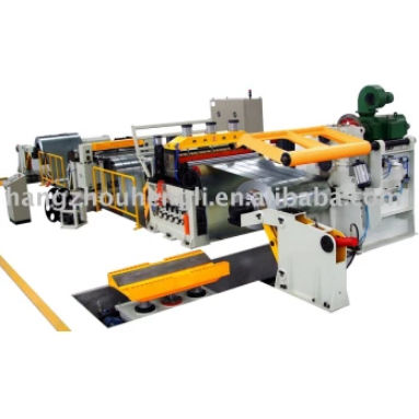 Ligne de découpe en bandes de bande métallique - HL-ZJ1250-90 - Hengli CNC TechnologyCo., Ltd - alimentée par bobine