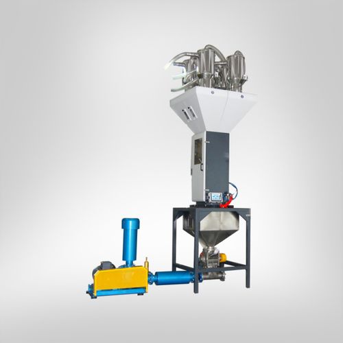 Doseur-mélangeur gravimétrique - WUXI LINGOOD MACHINERY TECHNOLOGY CORP. - pour granulés plastiques / pour presse à injecter / pour extrudeuse