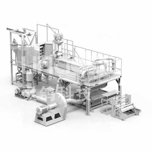 Ligne de production par fusion-soufflage - WUXI LINGOOD MACHINERY TECHNOLOGY CORP. - de non-tissé