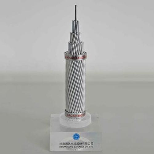 Rail conducteur en aluminium - AACSR - Henan Tong-Da Cable Company - alliage d'aluminium / en enduit / de courant