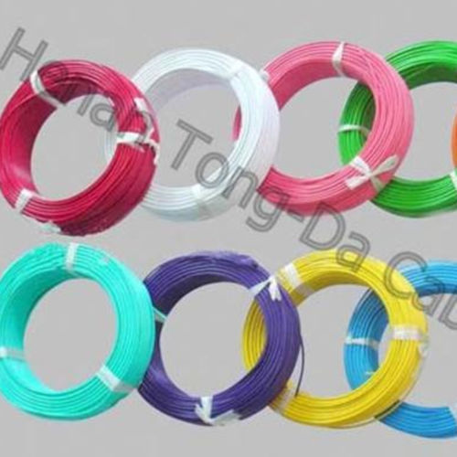 Fil électrique isolé - Henan Tong-Da Cable Company - en cuivre / en PVC / rond