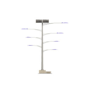 Lampadaire urbain solaire - PL-S series - Shenzhen Everwin Precision Technology Co.,Ltd - à lampes