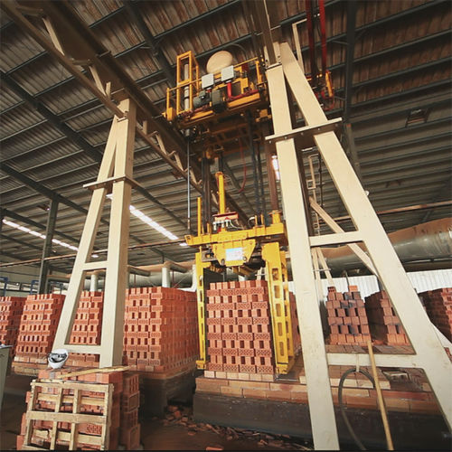Système de chargement et déchargement pour brique - UBS-1400 - Shandong Mining Machinery Group Company - PLC / automatique