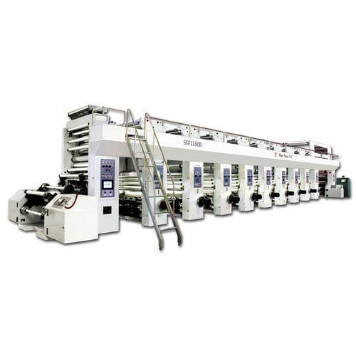 Machine d'impression par rotogravure - SGM-F series - Guangdong Shanzhang Industry Co., Ltd. - pour papier / pour film en plastique / pour film d'aluminium