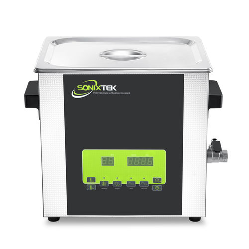 Nettoyeur à ultrasons benchtop - STS-090-T04H300 - Sonixtek - avec minuterie / en acier inoxydable / industriel