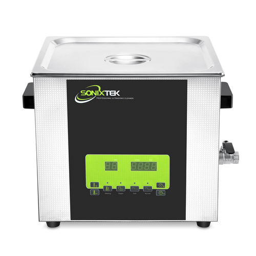 Nettoyeur à ultrasons benchtop - STS-150-T06H400 - Sonixtek - avec minuterie / en acier inoxydable / industriel