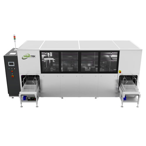 Nettoyeur à ultrasons en acier inoxydable - Multi-tank Line - Sonixtek - avec minuterie / pour fonctionnement continu / avec système de filtration