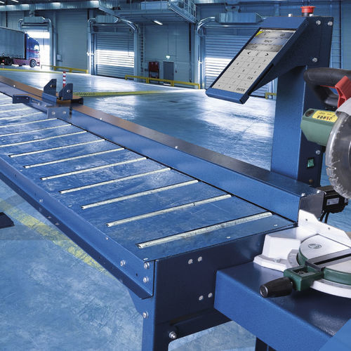 Système de mesure de longueur - ProfiStop Lazer - ProfiFeed Technologies - automatisé / pour profilés / à grande vitesse