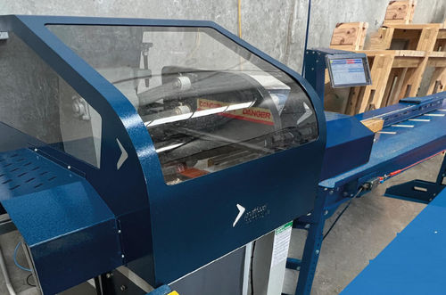 Scie à tronçonner - T600 - ProfiFeed Technologies - à bois / totalement automatique / de haute précision