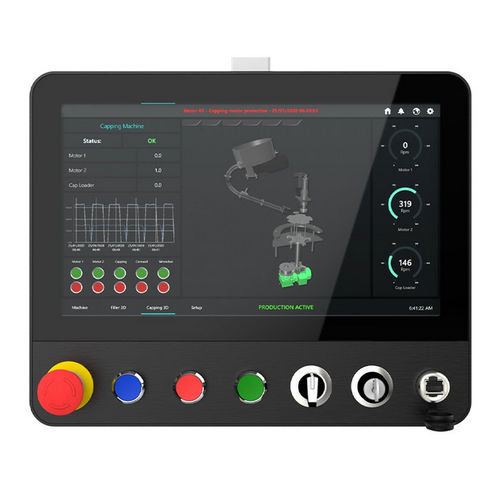 Panel PC rétroéclairage à LED - 156 - INDATECH - à écran tactile capacitif PCAP / à écran tactile multi-points / 15.6"