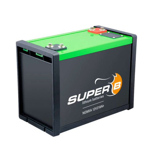 Batterie 12 V - Nomia - Super B Lithium Power B.V. - lithium fer phosphate / rectangulaire / prismatique