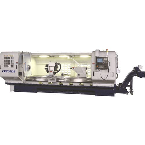 Tour CNC - CET series - SUN FIRM MACHINERY IND. CO., LTD. - horizontal / 2 axes / à banc plat